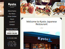 Tablet Screenshot of kyotomke.com